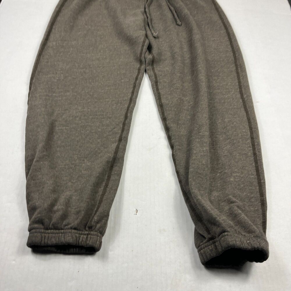 Goodlife Brown French Terry Jogger Pants Loungewear Minimalist Pants USA Medium - Picture 2 of 11